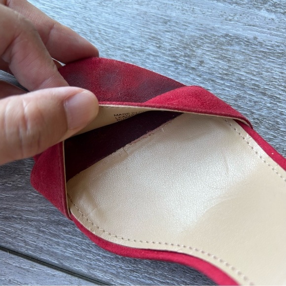 Michael KORS Francine Block Heel Strappy  Sandal in scarlet - Picture 15 of 15